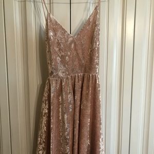 Streetwear society velvet dress